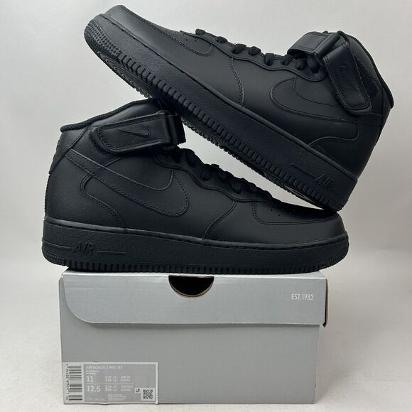 Nike Other - Nike Shoes Air Force 1 Mid '07 "Triple Black" 2024